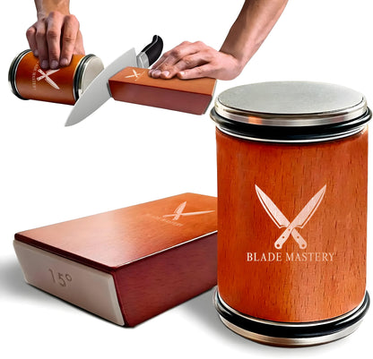 Professional Knife Sharpener | Get a Uniform and Precise Sharpening | Easy and Safe to Use | Compact and Elegant Design | Knife Sharpener