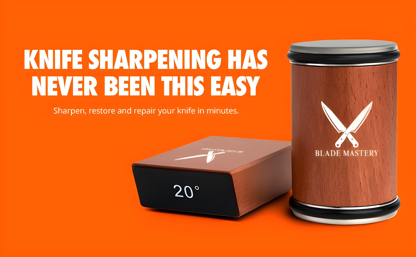 Professional Knife Sharpener | Get a Uniform and Precise Sharpening | Easy and Safe to Use | Compact and Elegant Design | Knife Sharpener